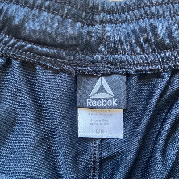 Reebok black athletic pants large - Picture 4 of 6